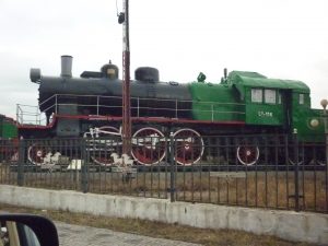 Old Russian Locomotive, Railway Museum Ulaanbaatar